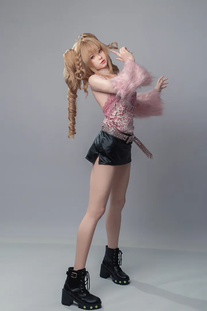 148cm (4ft10) B罩杯 頂級擬真 矽膠 性愛娃娃 Mia, ROS 头部 22b